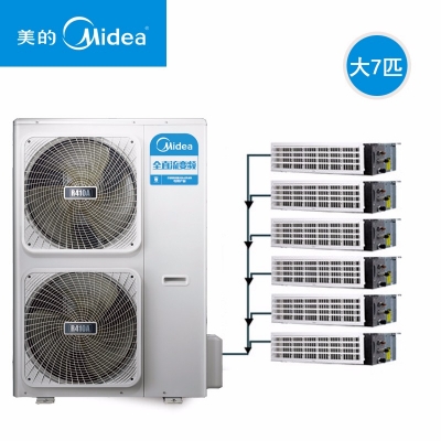 Midea/美的 MDVH-V180W/N1-612TR(E1) 变频家用中央空调一拖六