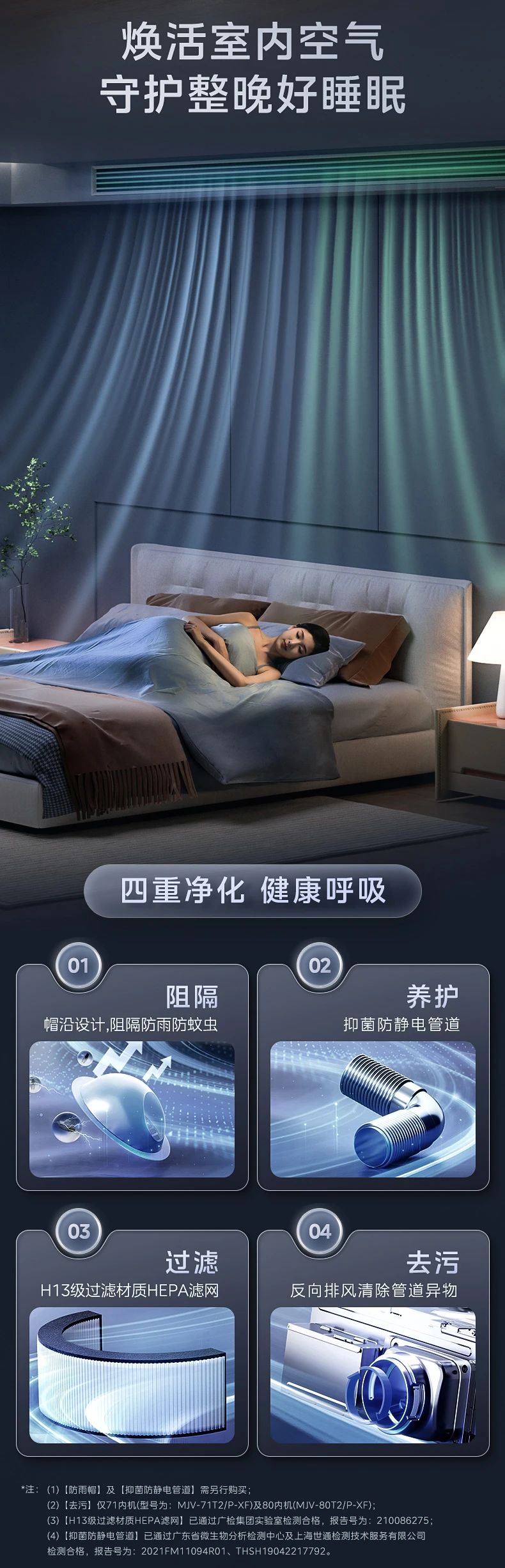 [美的新风探索家】中央空调中国南北极考察选用产品  集成健康新风|超宽温域运行|全屋智慧空气