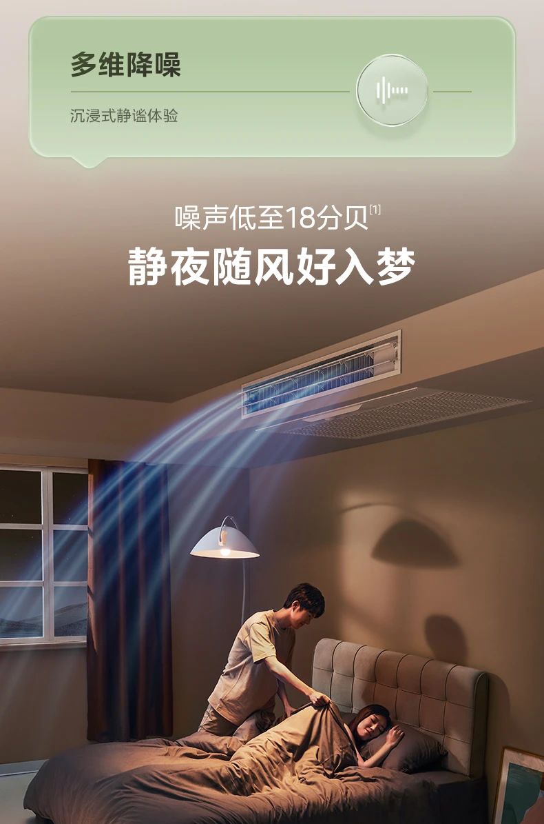 [美的乐享 3 代]客厅中央空调智控旗舰 强劲性能 全直流变频技术|3D环流风|一级能效