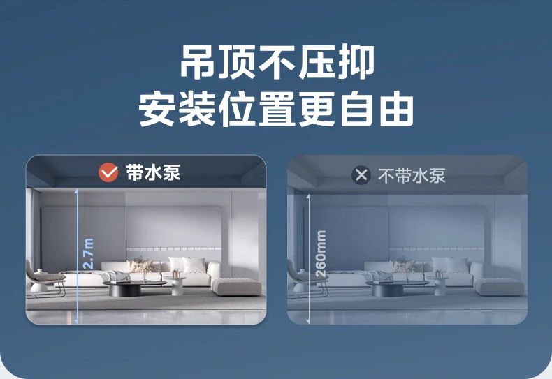 [美的 超薄轻音]内机超薄灵活装 轻音运行 低噪运行|安全监测|恒净科技