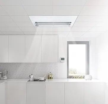 [美的厨房专用]中央空调拒绝闷热厨房 畅享清爽烹饪 防油烟设计|智能化交互1隐藏式安装