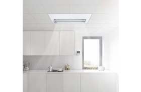 [美的厨房专用]中央空调拒绝闷热厨房 畅享清爽烹饪 防油烟设计|智能化交互1隐藏式安装