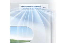 [美的 领航者净呼吸]内机日光氧多效净护 四季舒心亨 四代智清洁|一键除菌|无风感